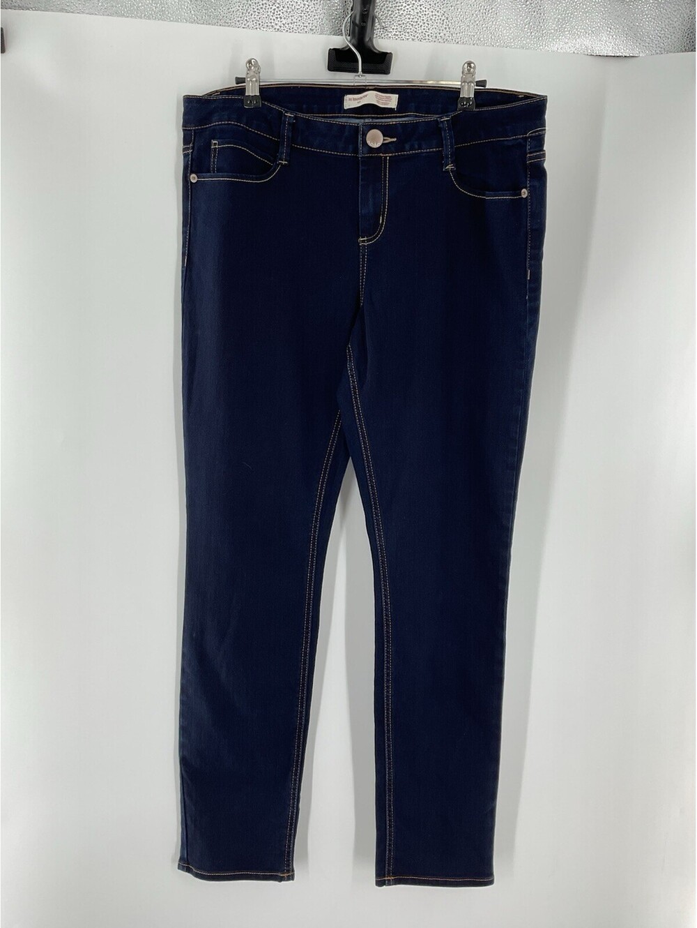 No Boundaries Women’s Junior Size 17 Dark Blue Jeans 108 - Picture 2 of 6